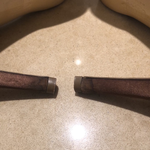 Lela Rose Unforgettable Moments Brown Satin Sandals - Picture 7 of 12